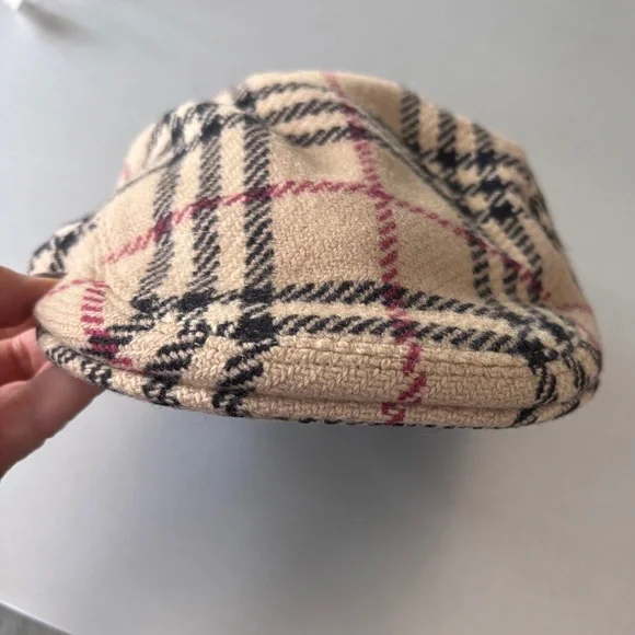 Burberry wool Nova Check cap S - Picture 9 of 12